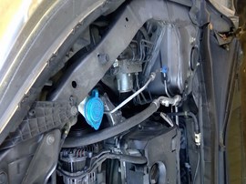 2014 HONDA ACCORD, GRAY, LX MODEL, 2.4, AT.   A25194